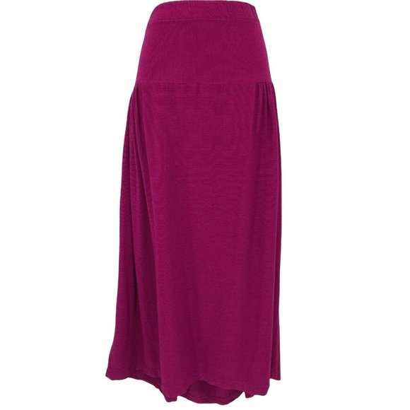 cut loose Dresses & Skirts - Cut Loose Pull On Fuchsia Pink  Maxi Skirt M